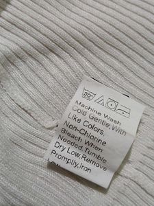 White Knit Tie-Front Cardigan