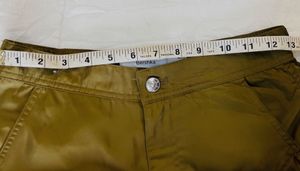 Bershka satin cargo pocket detail trouser