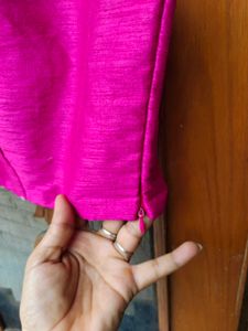 Pink Sleeveless Blouse