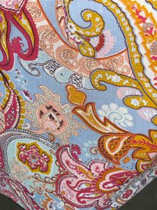 Boho Paisley Print Smocked Dress