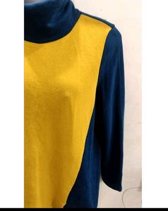 High Neck Sweater Top For Girls