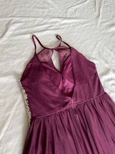 Burgundy Prom/ Bridemaids Dress
