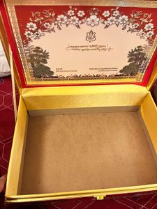 Decorative Wedding Invitation Box