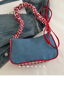 Cute Cherry Gingham Shoulder Bag