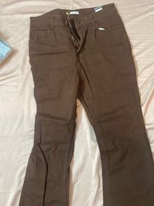 Brown Women's Casual Pants