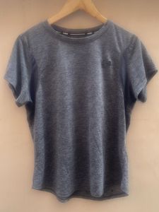 Women's Heathered Grey Athletic T-Shirt