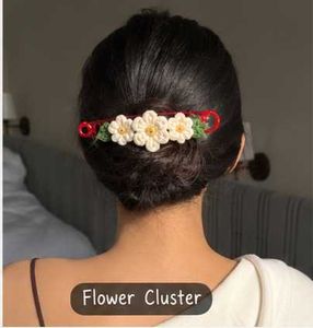 Cute Crochet Bow Hair Clip