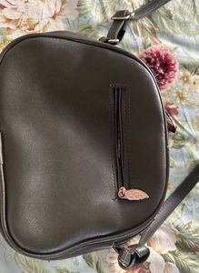 Charming Plaid Crossbody Bag with Bow