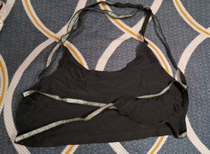 Black Sports Bra and panty
