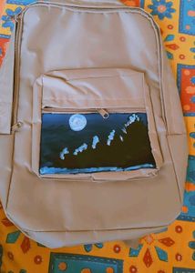 Unique Moonlit Landscape Backpack