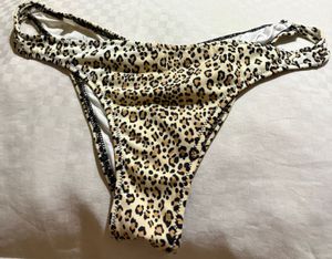 VS leopard print bikini bottom