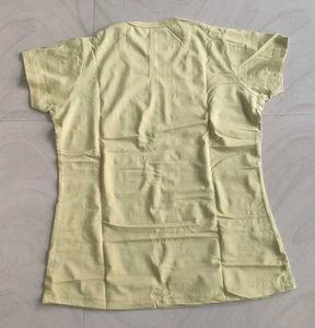 Cute Yellow Graphic Tee