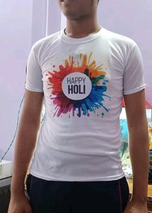 Holi Printed Tishirt