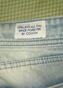 Light Blue Baggy Fit Jeans
