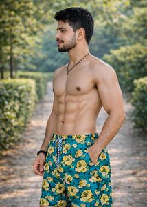 Men Floral Swim Shorts – Premium Quality – All Siz