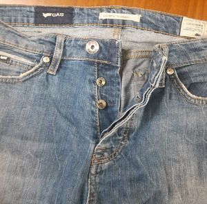 Gas Men's Blue Jeans