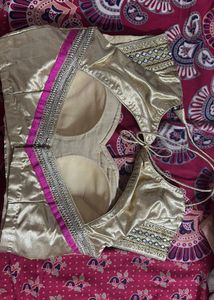 Gold Embellished Blouse