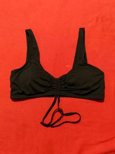 Ardene Swim Black Bikini Top M