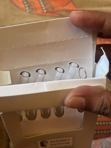 LUMO Glass Straw with Brush Set