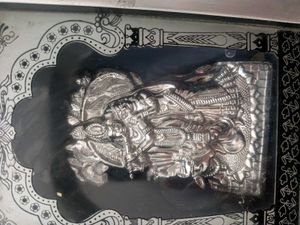 Framed Silver Plated Religious Showpiece
