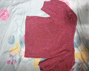 Stylish pink mix Sparkle Top