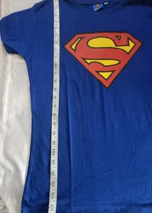 Superman Logo Blue T-Shirt