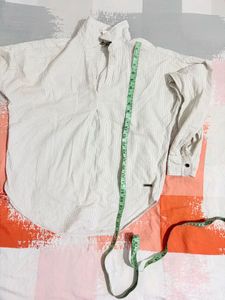 Striped Button-Up Shirt