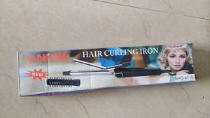 Nova Hair Curler (Black &amp; Silver)