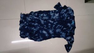 Tie-Dye Long Sleeve Top