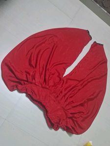 Red Palazzo Pants. of1