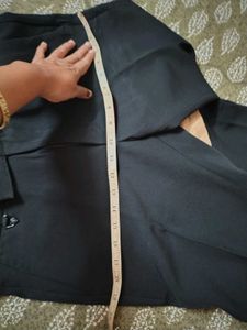 Men's Black Formal Trousers