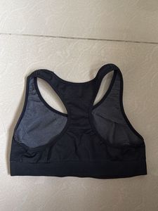 Pack of 4 Black Sports Bra