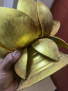 Golden Lotus Showpiece