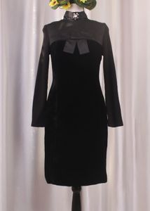 Korean Velvet Dress