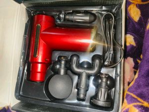 Red Percussion Massage Gun
