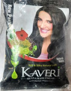 Kaveri Mahendi Powder . (BLACK) Wholesale Pack Of 10