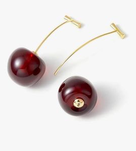 Cute Cherry Drop Earrings
