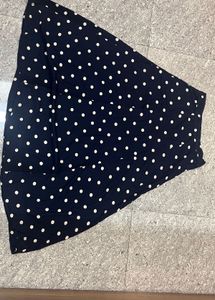 crop top with skirt