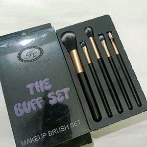 Fashion Colour The Buff Set Makeup Brushes