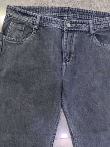 Classic Grey Wash Denim Jeans