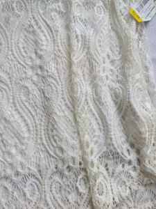 Elegant White Lace Halter Top