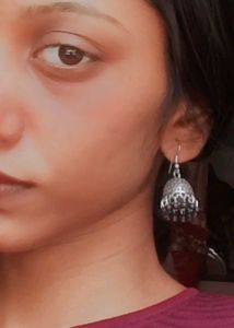 Stylish Oxidized Jhumka Earrings