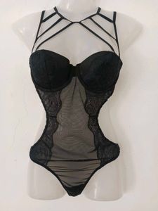 Lace & Mesh Bodysuit