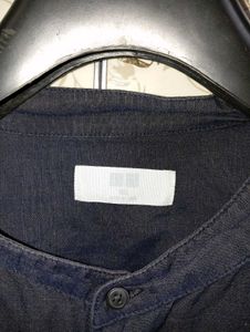 uniqlo linen cotton Short Sleeve shirt