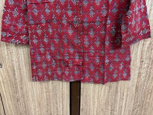 Taavi Red And Blue Kurti ❤️🩵 (S)