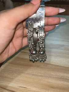 Unique Skull Jhumka Hoop Earrings