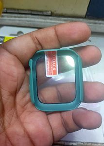 Temper Glass Case Of Apple Smartwatch