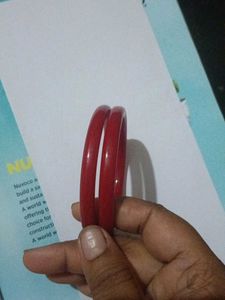 Red Bangle Bracelet
