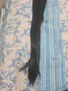 Black Hair Extension pony tail