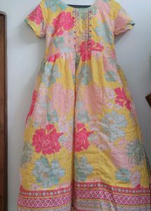 Vibrant Floral Kurta Set